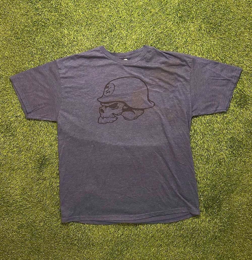 Vintage Metal Mulisha OG Helmet Skull Graphic T-Shirt